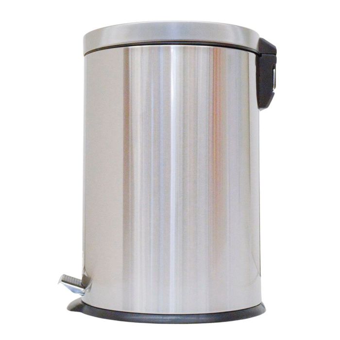 ステンレスペダルペール 20L シルバー（20L） ビバホーム : ビバホーム