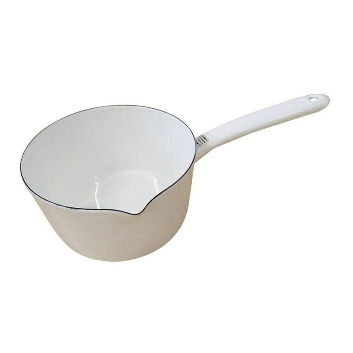 ホーローミルクパン 15cm ホワイト（15cm） ビバホーム : ビバホーム