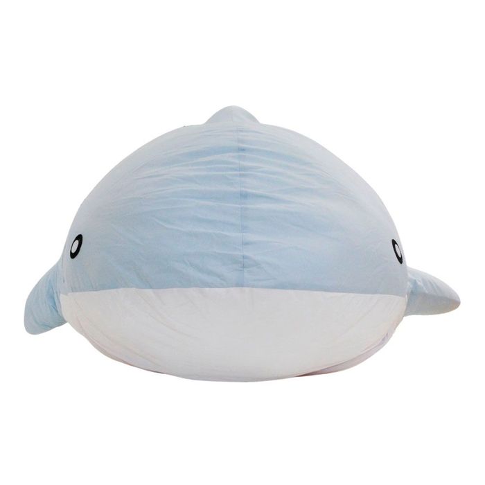 WIZ'A ウィザ ひんやり冷感サメクッション 約100×180cm ブルー