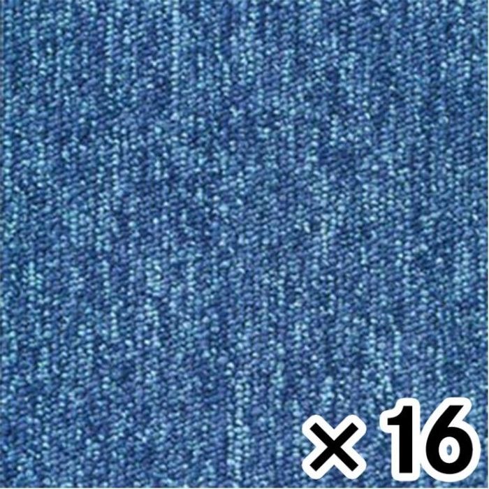 �^�C���J�[�y�b�g�s�f3000�[�g�b306�@�u���[ ×16���Z�b�g ��50×50cm �u���[ �r�o�z�[��