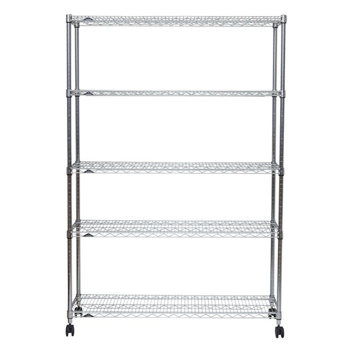 数量限定】スチールラック 幅120cm 5段 ルミナスホームラック NLH1218