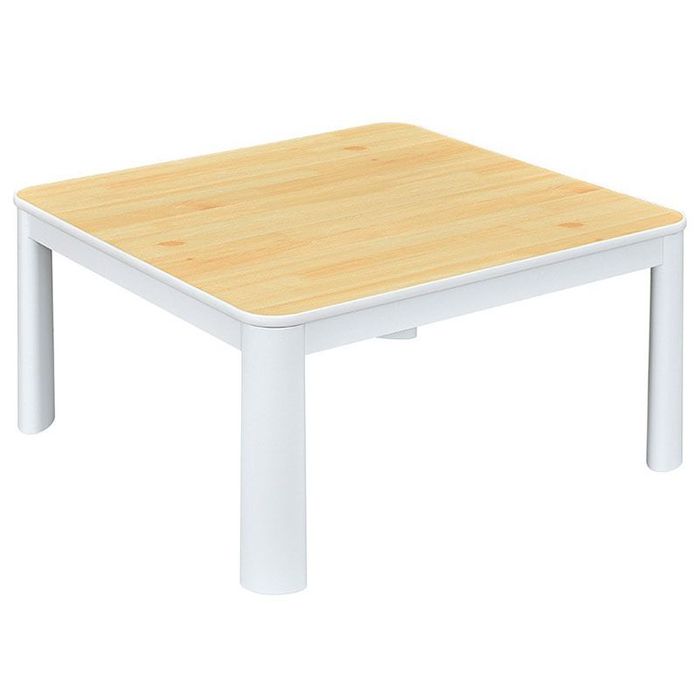 カジュアルこたつ MVK−LP75WH 約幅750×奥行750×高さ380mm