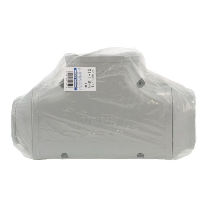因幡電工 スリムダクトSD用 T型ジョイント ST-100 100用 グレー