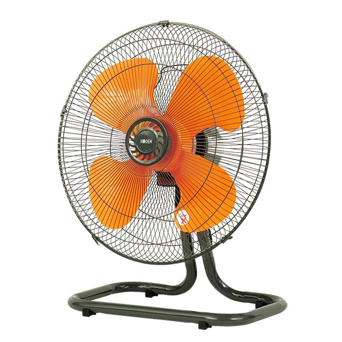 VONDER 業務用扇風機 オレンジ　CFF435DPA 広電（KODEN） 43.5cm樹脂羽根据置扇 CFF435DPA 工業扇 43.5cm