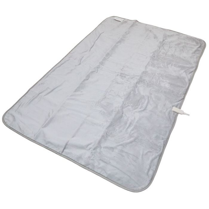 WIZ'A　ウィザ　電気掛敷毛布フランネル　ＡＬＢ５５１Ｒ−ＨＳ 188×130cm グレー ビバホーム