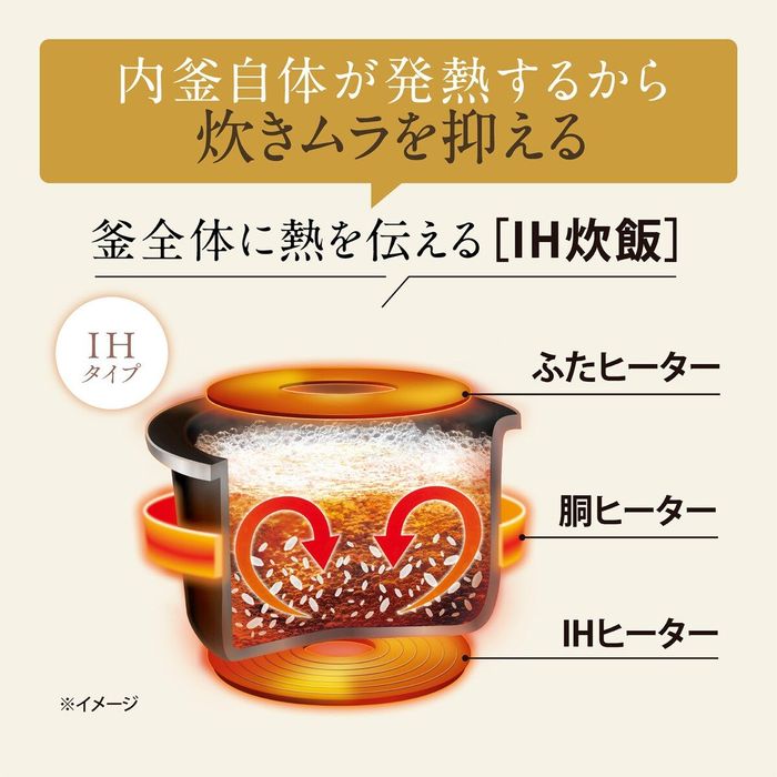 象印（ZOJIRUSHI） IH炊飯ジャー 極め炊き 1升 NW-VR18-BA 1升炊き