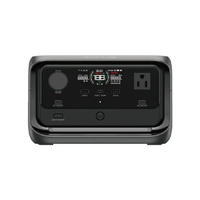 �G�R�t���[ EcoFlow RIVER 3 Plus (290) EFRIVER3PLUS-JP-CBOX ��234mm×���s232mm×����146mm �u���b�N �r�o�z�[��