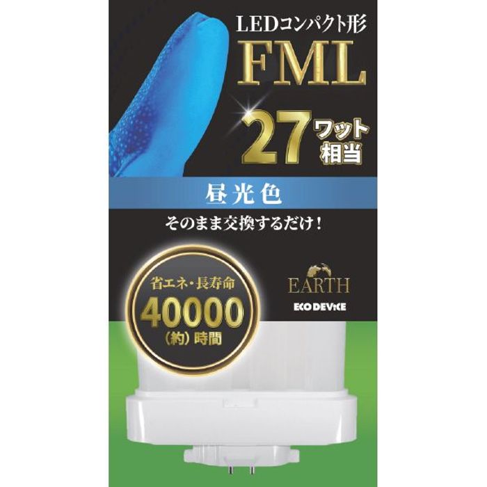 �G�R�f�o�C�X LED�R���p�N�g�` FML27W���� �����F EFML27LED-N 27W���� �����F �r�o�z�[��