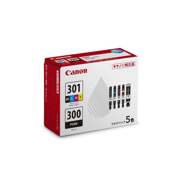CANON　BCI-301+300/5MP　5色パック　純正 標準容量 5色 ビバホーム