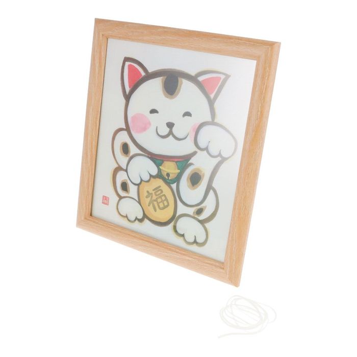 色紙額 吉見 ナチュラル 色紙サイズ ナチュラル ビバホーム