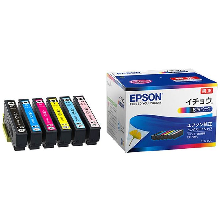 エプソン（EPSON） イチョウ 6色パック ITH−6CL 純正 その他