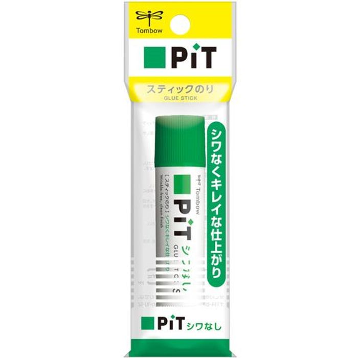 ぴーかんのり Amazon | トンボ鉛筆 スティックのり シワなしPiT (薄い紙でも