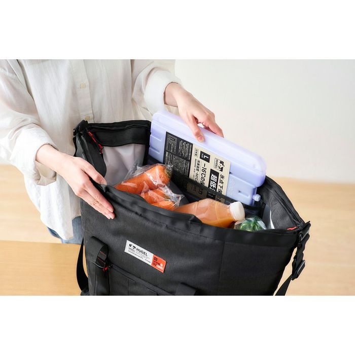 アイリスオーヤマ HUGEL エアロゲルトート型クーラーバッグ 25L