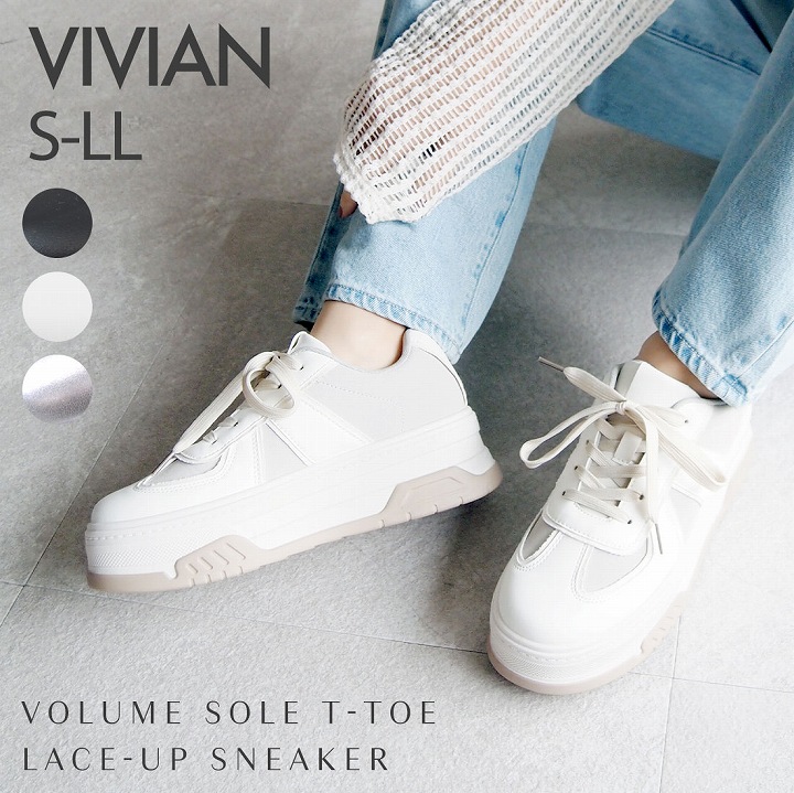VIVIAN（ヴィヴィアン） 厚底 スニーカー レディース シューズ 靴