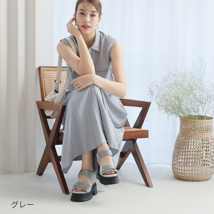 VIVIAN サンダル レディース 厚底 24年春夏再販 スポーツ