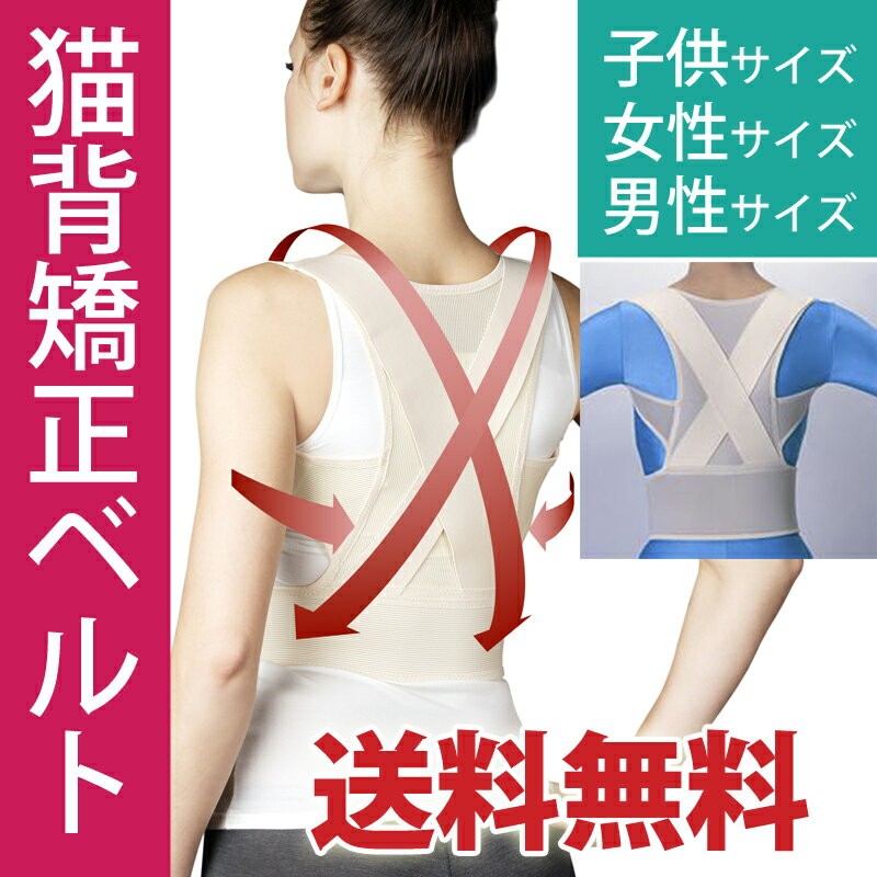 Amazon.co.jp: ZSZBACE 猫背ベルト 姿勢ベルト 通気性 調整可能