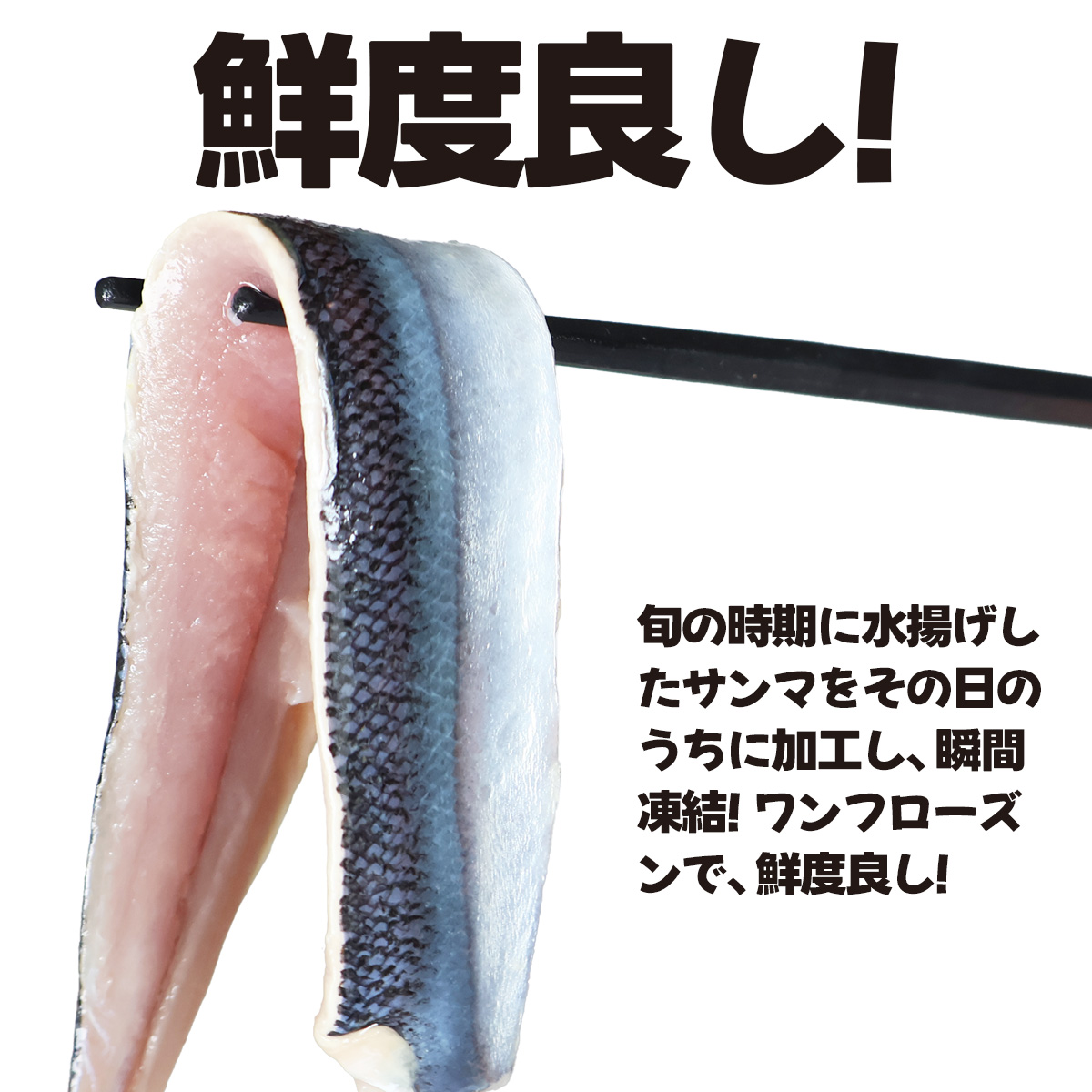 さんま 刺身 生食用 冷凍