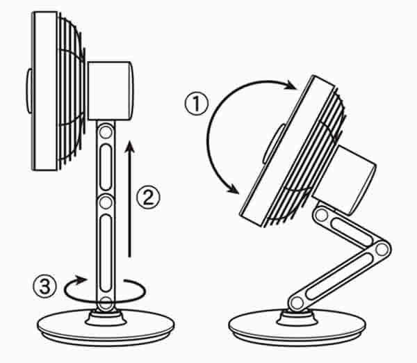 扇風機・サーキュレーター DULTON SWING ARM DESK FAN DS-0900CR/BK DULTON（ダルトン） DS-0900CR/BK 送料無料 デスクファン SWING ARM
