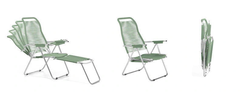 Spagetti スパゲッティ リクライニング チェア 折りたたみ式