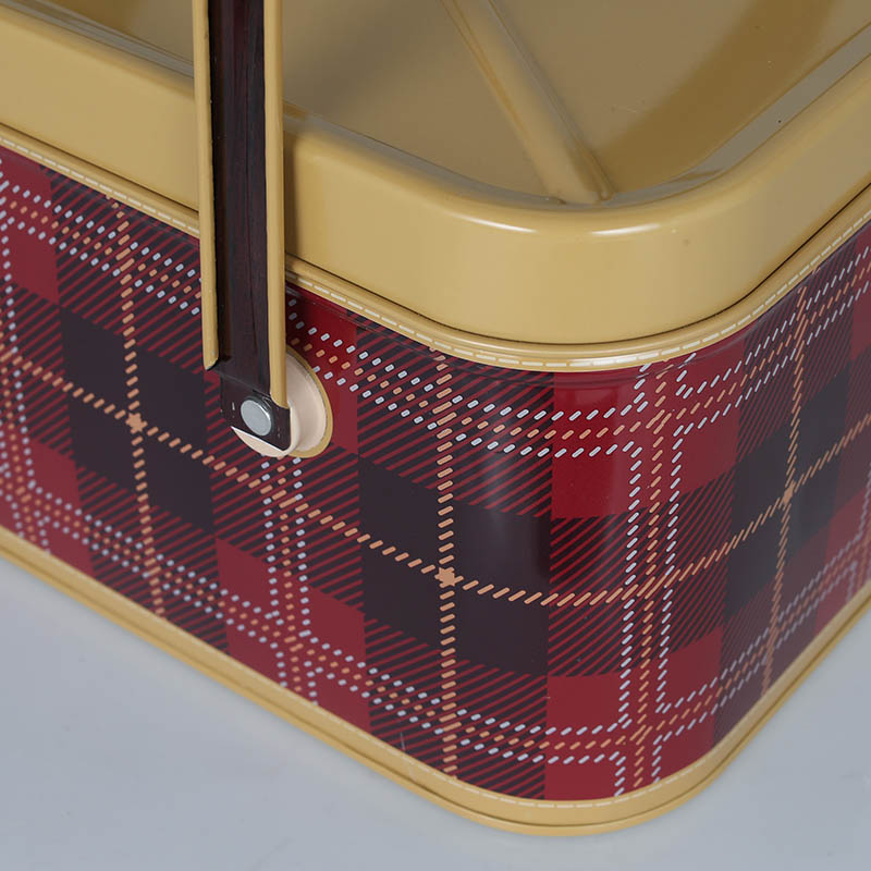 DULTON ONLINE SHOP | TIN BASKET RED(SQUARE RED): ハウスウェア