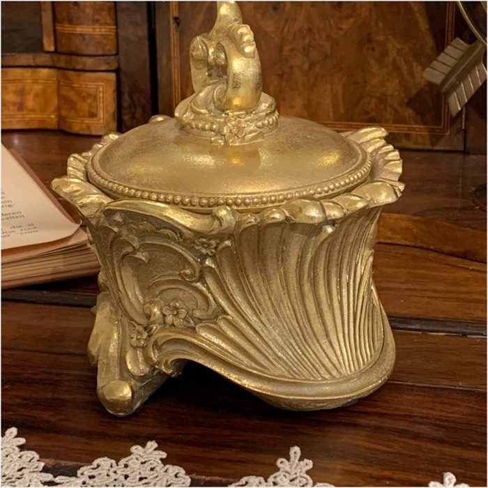 2色展開 小物入れ 高級 可愛い クラシック インテリア エレガント