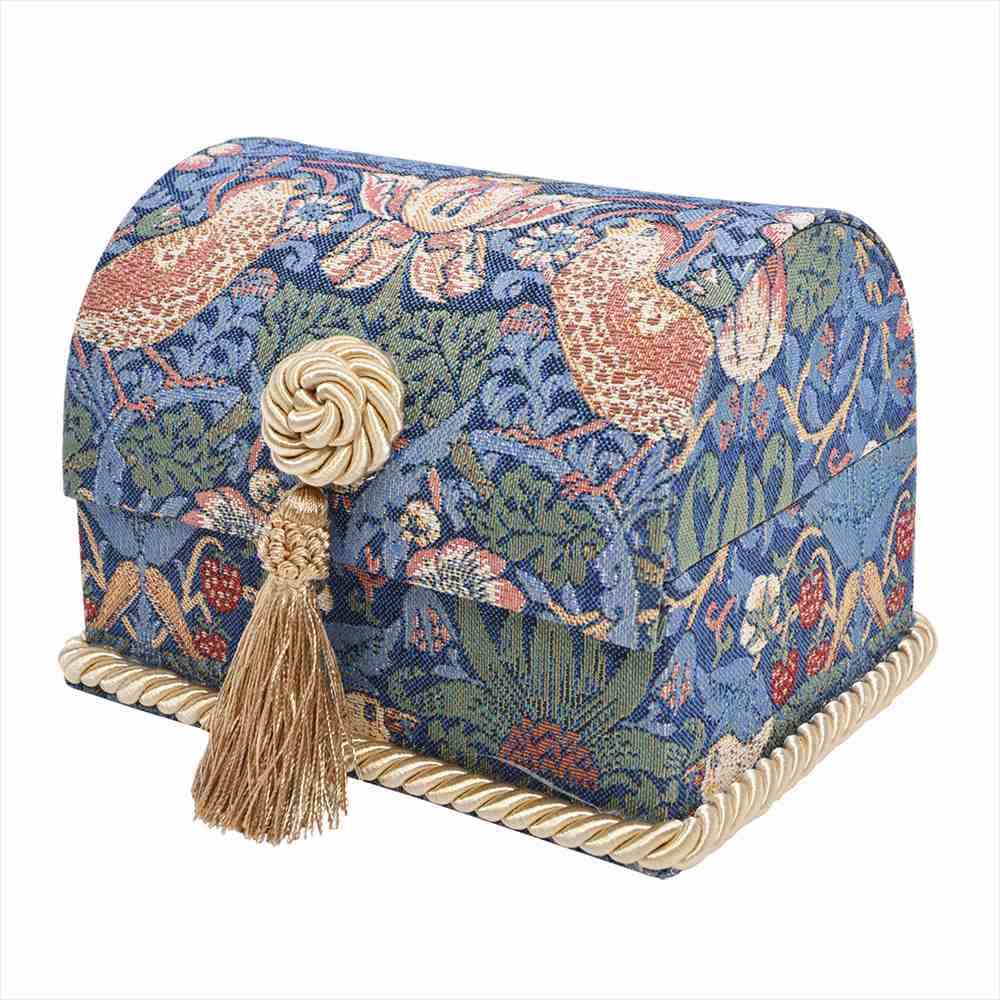 トランクボックス 小物入れ コスメ ジェニファーテイラー いちご泥棒 ジェニファーテイラー トランクボックス いちご泥棒 小物入れ 収納