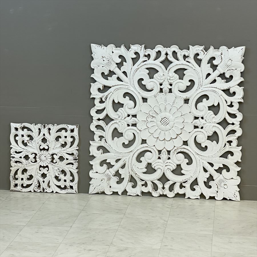 ウォールデコレーションM ホワイト 壁面装飾 壁飾り ウォール