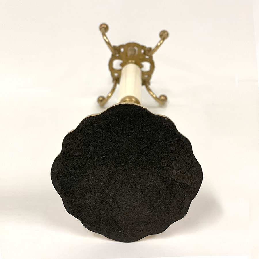 アクセサリースタンド（回転式）真鍮×木製 ジュエリースタンド