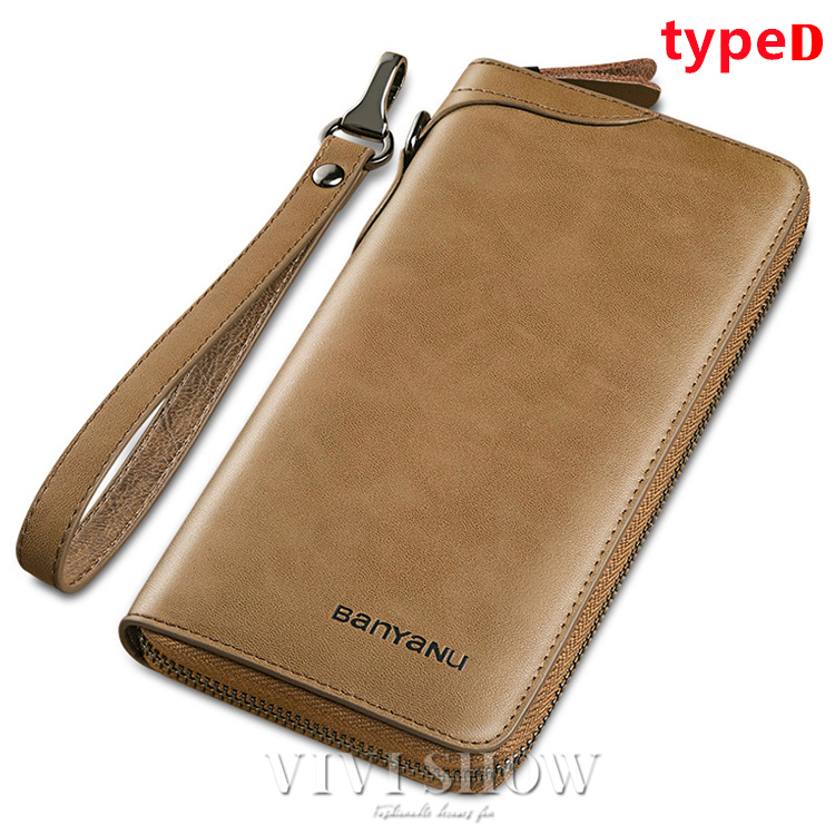 財布 メンズ 長財布 本革 大容量 牛革 カードスロット付き ラウンド