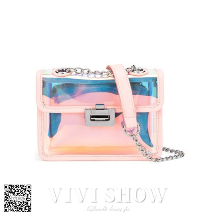 ECOSUSI Lila クリア ミニ バックパック 送料/関税込 ミニミニストア miniministore クリアバッグ レディース