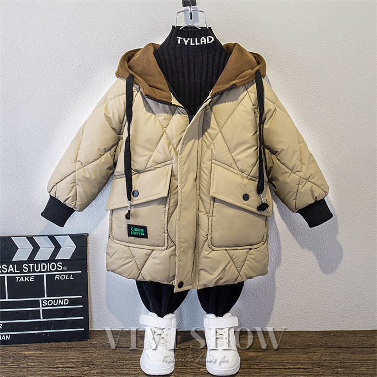 男の子 冬服 子供コート 中綿コート キッズ 韓国子供服 アウター 