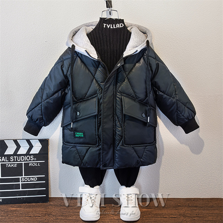 男の子 冬服 子供コート 中綿コート キッズ 韓国子供服 アウター 