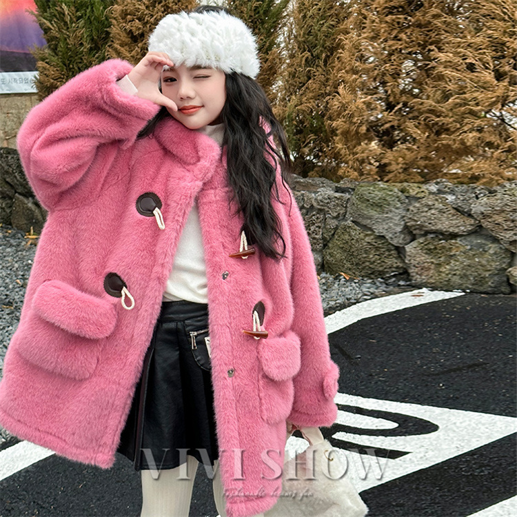 子供服 防寒コート ふわふわコート アウター キッズ服 おしゃれ