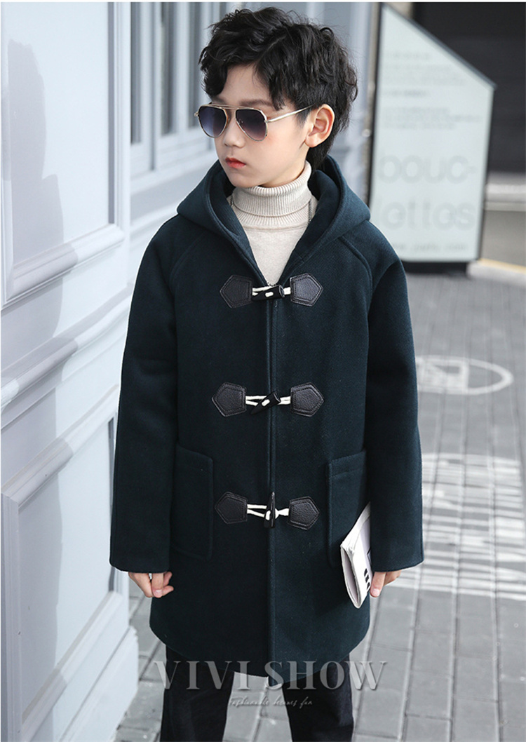 子供服 アウター コート ロング丈 冬 男の子 ジャケット オシャレ