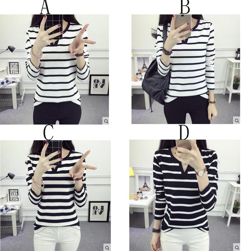 カットソー Tシャツ 長袖 レディース トップス ボーダー柄 ボーダーT