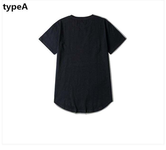 シャツ メンズ ロングTシャツ 無地 半袖 ロング丈 長袖 コットン