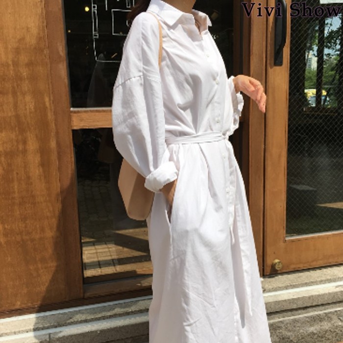 ワンピース レディース マキシワンピース 夏 半袖 ワンピース vネック シャツワンピ 韓国風 ロング丈 着痩せ オシャレ スリーブ リネン シャツロング ワンピース レディース マキシワンピース 夏 長袖 vネック シャツ