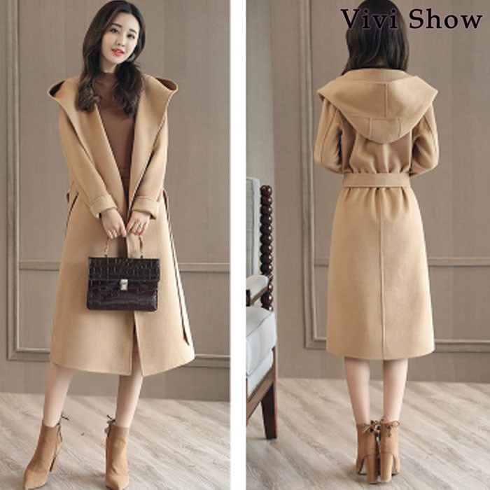 yori ロングコート　フードコーディガン コート コーディガン レディース フード付き カーディガンコート