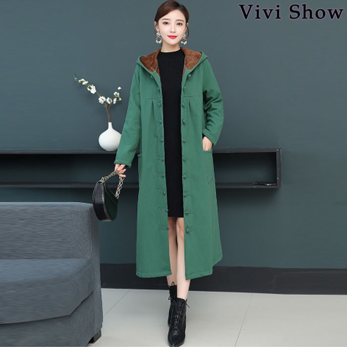 ロングコート レディース アウター コクーンシルエット 裏起毛 フード