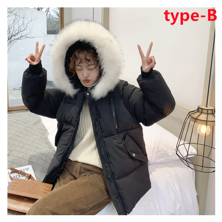 ダウンジャケット レディース 中綿ジャケット 長袖 フード付き ファー