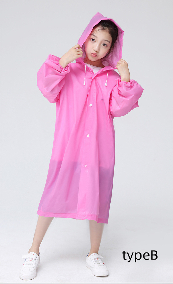 レインコート 子供用 透明 ロング 雨具 レインウェア キッズ ジュニア