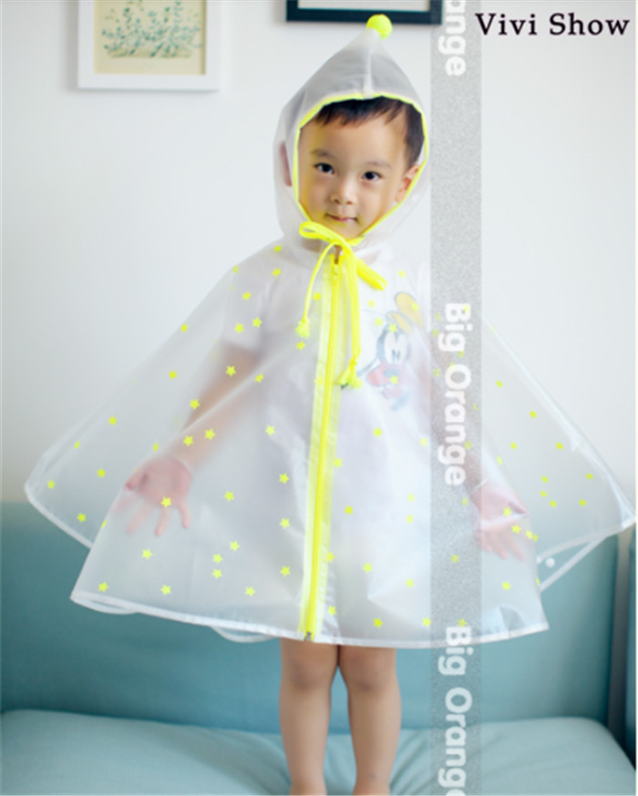 レインコート キッズ シースルー 子供用 ドット 雨具 撥水 レイン