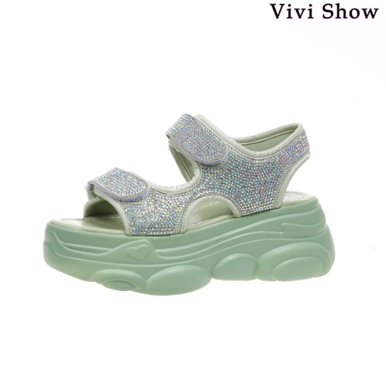 大活躍/24cm✭厚底 サンダル 夏物 LibertyDoll サンダル レディース 厚底 4.5cm ストラップ 歩き