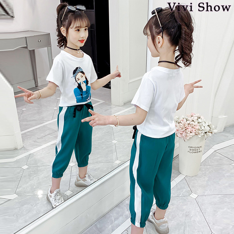 子供服 セットアップ キッズ 女の子 春秋 2点セット 上下セット T