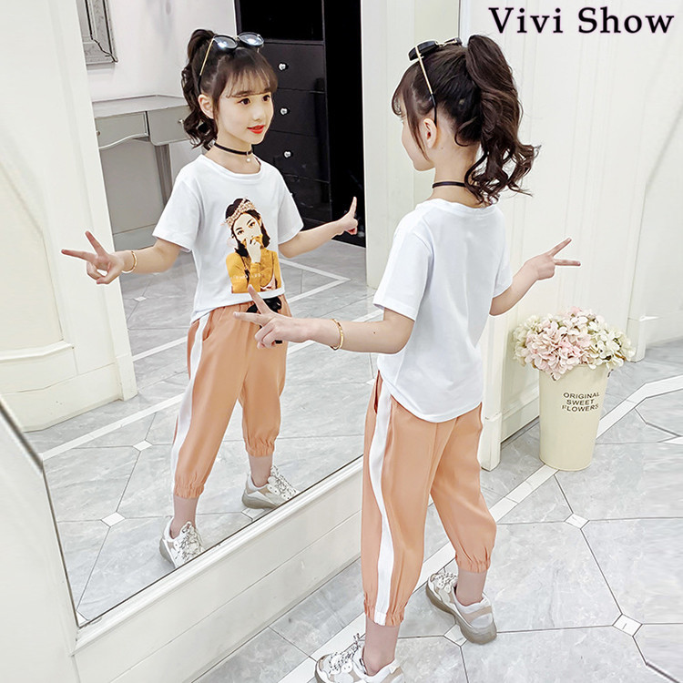 子供服 セットアップ キッズ 女の子 春秋 2点セット 上下セット T