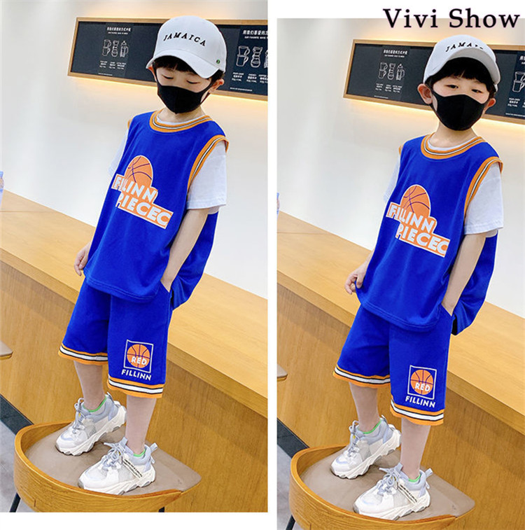 スウェット ズボン 子供服 男の子 セットアップ 夏 半袖