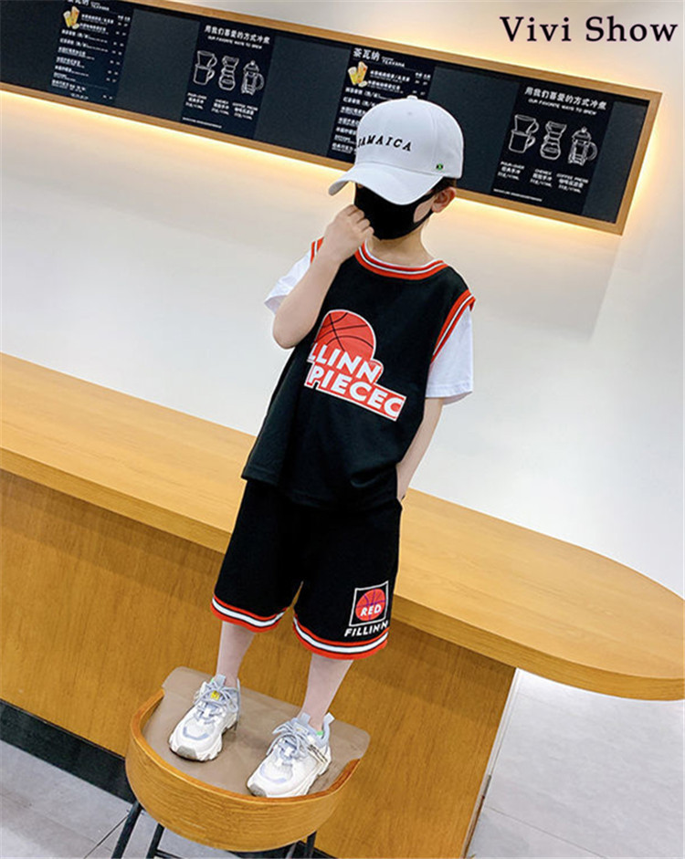 子供服 セットアップ キッズ 男の子 夏 上下セット 半袖Tシャツ ハーフパンツ 半ズボン 子供ジャ...