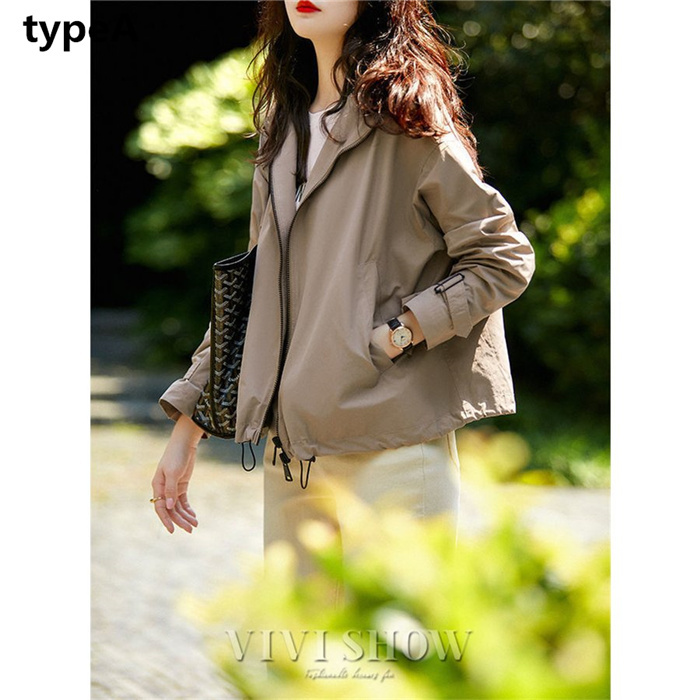 ジャケット レディース ブルゾン フード付 ジップ アウター マウンテン