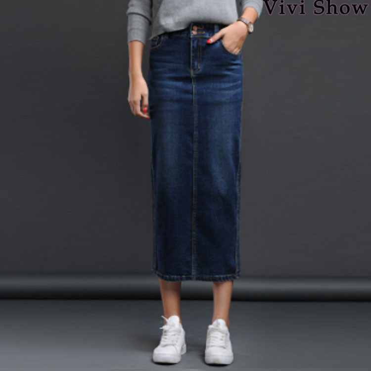 レディース ロングスカート デニムスカート ボトムス タイトスカート