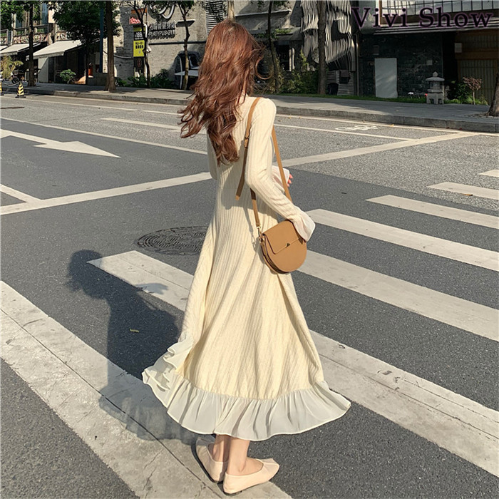 レディース ロング丈 ドレス レースワンピース マキシワンピース